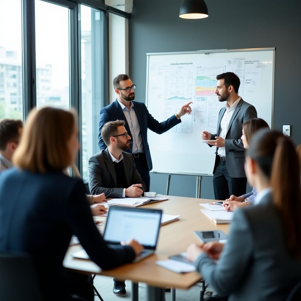 Business coach mentoring Turkish executives