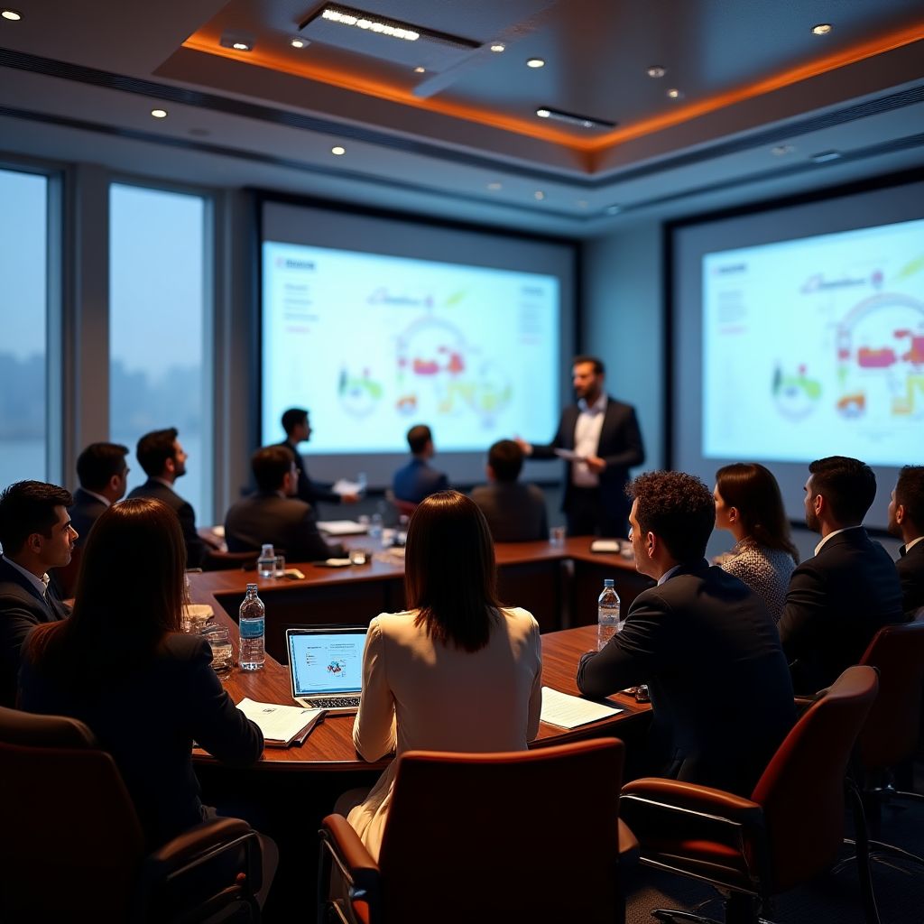 Business workshop event